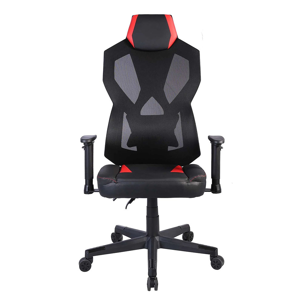 Светещ геймърски стол RFG Viper черен-червен